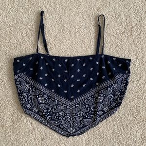 garage - bandana tank top